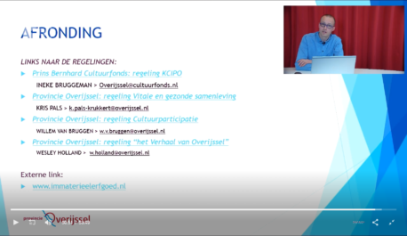 Infosessie financiële regelingen - opname webcast